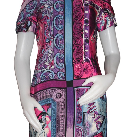 🎼 1991 Deadstock NWT Vintage Gianni Versace Music Dress - Picture 4 of 15